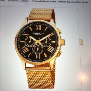 EnterpriseSunday dial multifunction mesh AK844